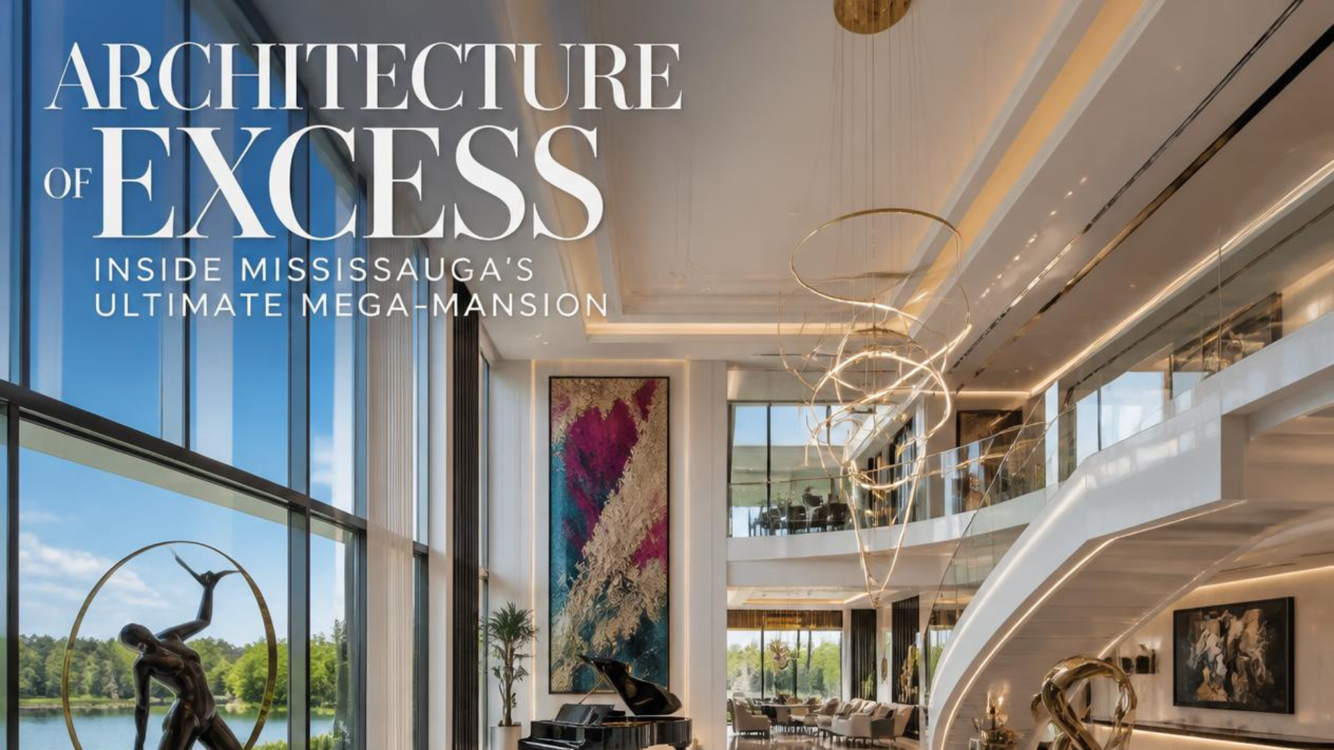 The Architecture of Excess: Inside Mississauga’s Ultimate Mega-Mansion