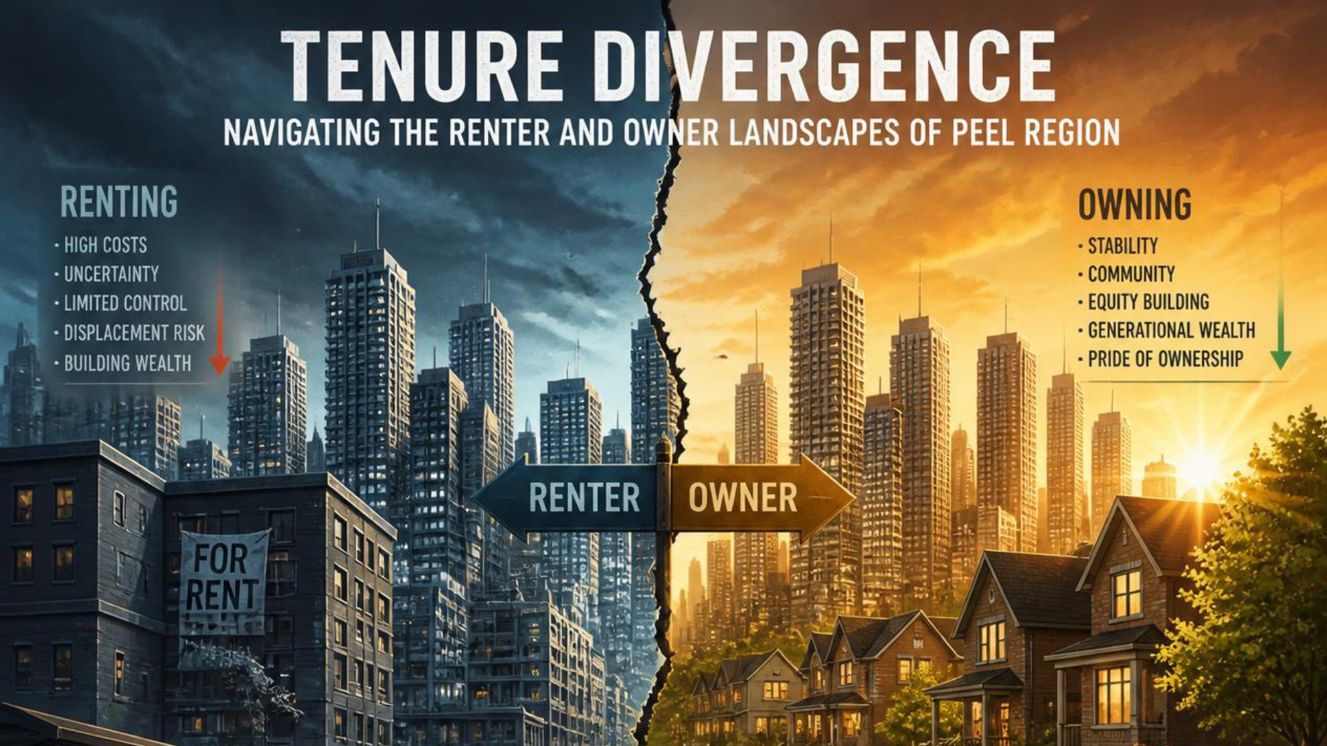 Renting vs. Owning in Peel Region: Where Should You Invest Your Money?